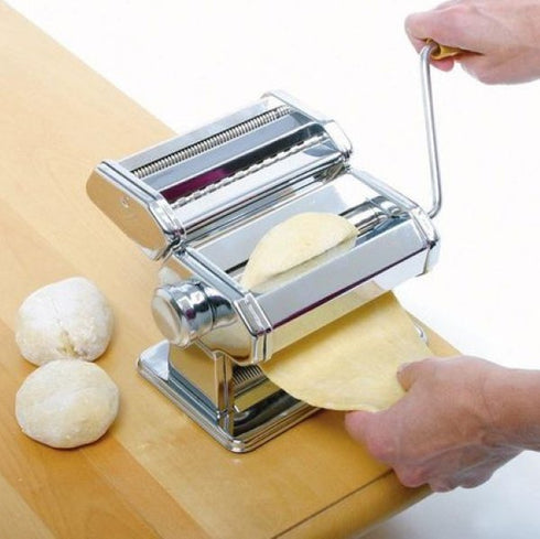 Stainless Steel Manual Pasta Making Machine - 150mm